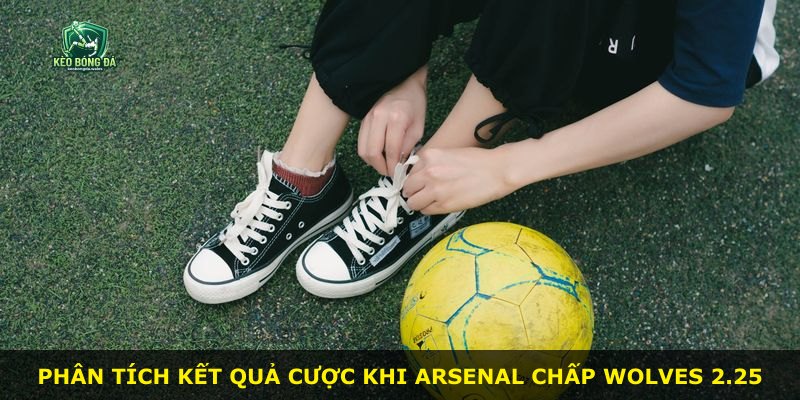 Phân tích kết quả cược khi Arsenal chấp Wolves 2.25