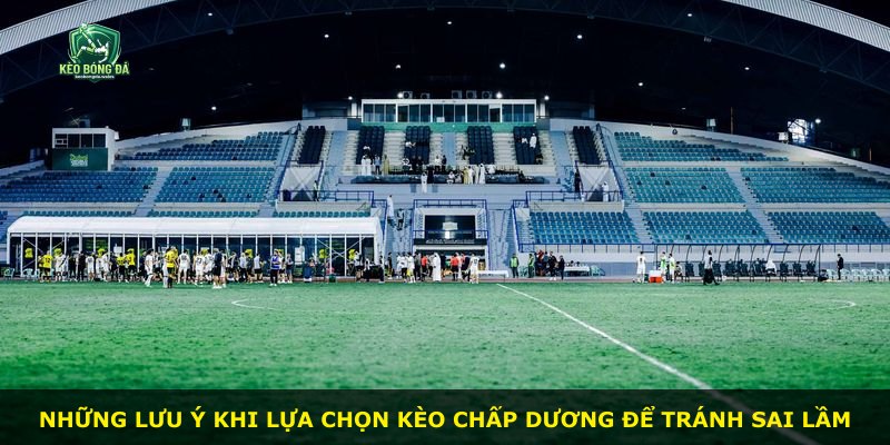 Những lưu ý khi lựa chọn Kèo Chấp Dương để tránh sai lầm