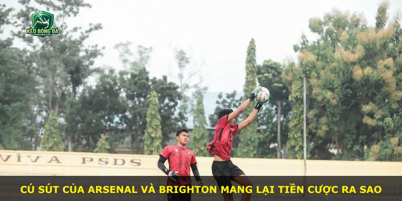 Cú sút của Arsenal và Brighton mang lại tiền cược ra sao