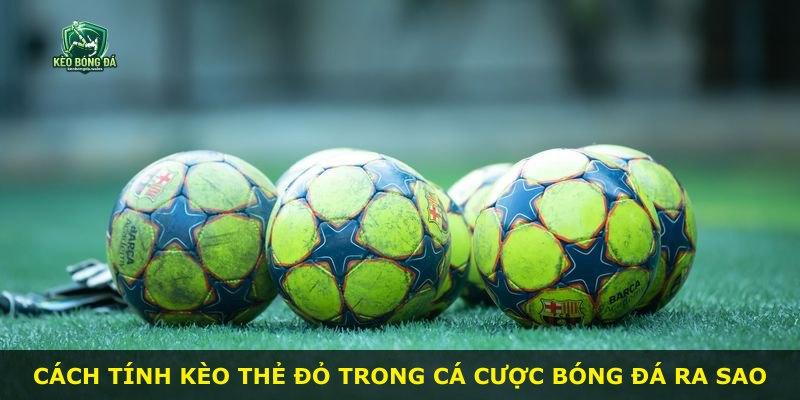 Cách tính kèo Thẻ Đỏ trong cá cược bóng đá ra sao