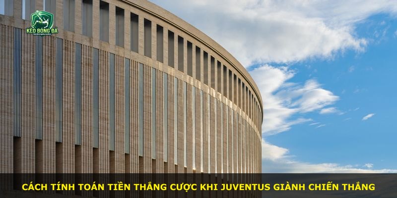 Cách tính toán tiền thắng cược khi Juventus giành chiến thắng