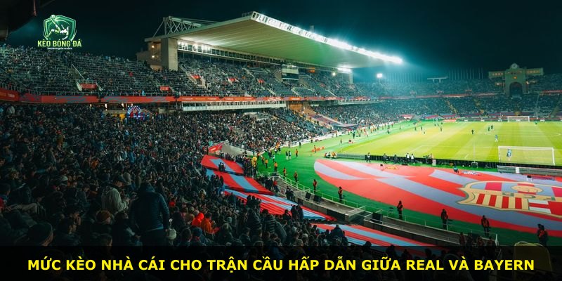 Mức kèo nhà cái cho trận cầu hấp dẫn giữa Real và Bayern