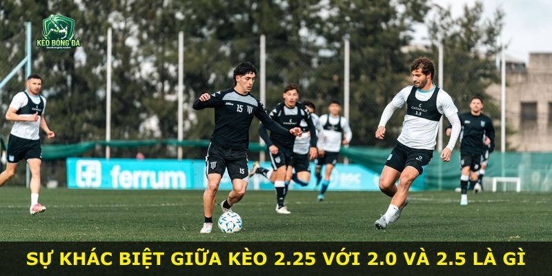 Sự khác biệt giữa kèo 2.25 với 2.0 và 2.5 là gì