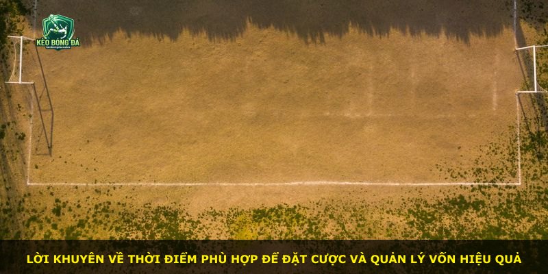 Lời khuyên về thời điểm phù hợp để đặt cược và quản lý vốn hiệu quả