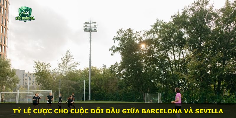 Tỷ lệ cược cho cuộc đối đầu giữa Barcelona và Sevilla