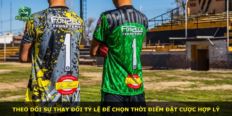 Theo dõi sự thay đổi tỷ lệ để chọn thời điểm đặt cược hợp lý